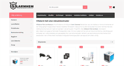 Desktop Screenshot of larmhem.se